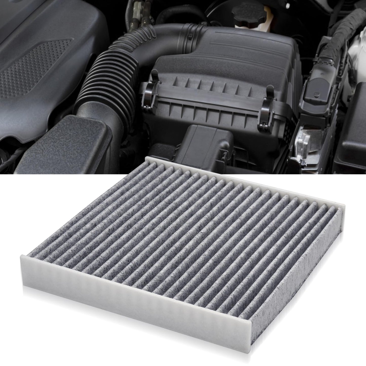 CA10262 Engine Air Filter Fit Ford Expedition/F150/F250/F350 (2007-2021) & Lincoln Navigator Replaces FA1883, 7C3Z9601A, A35642