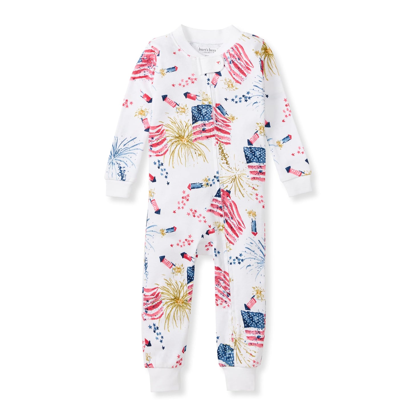 Burt's Bees Baby Unisex Footless Sleeper Pajama 100% Organic Cotton Snug-Fit 1-Piece Zip-Up Jumpsuit for Toddlers