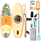 Niphean Inflatable Stand Up Paddle Board with SUP Accessories, Anti-Slip EVA Deck, 10’6’’ Inflatable Paddle Boards for Adults & Youth of All Skill Levels
