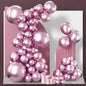 PartyWoo Light Pink Balloons 100 pcs Different Sizes of 36 18 12 10 5 Inch Pastel Baby Pale Pink Balloon Arch Kit Garland for Baby Shower Valentine's Day Princess Birthday Party Decorations Pink-Y48
