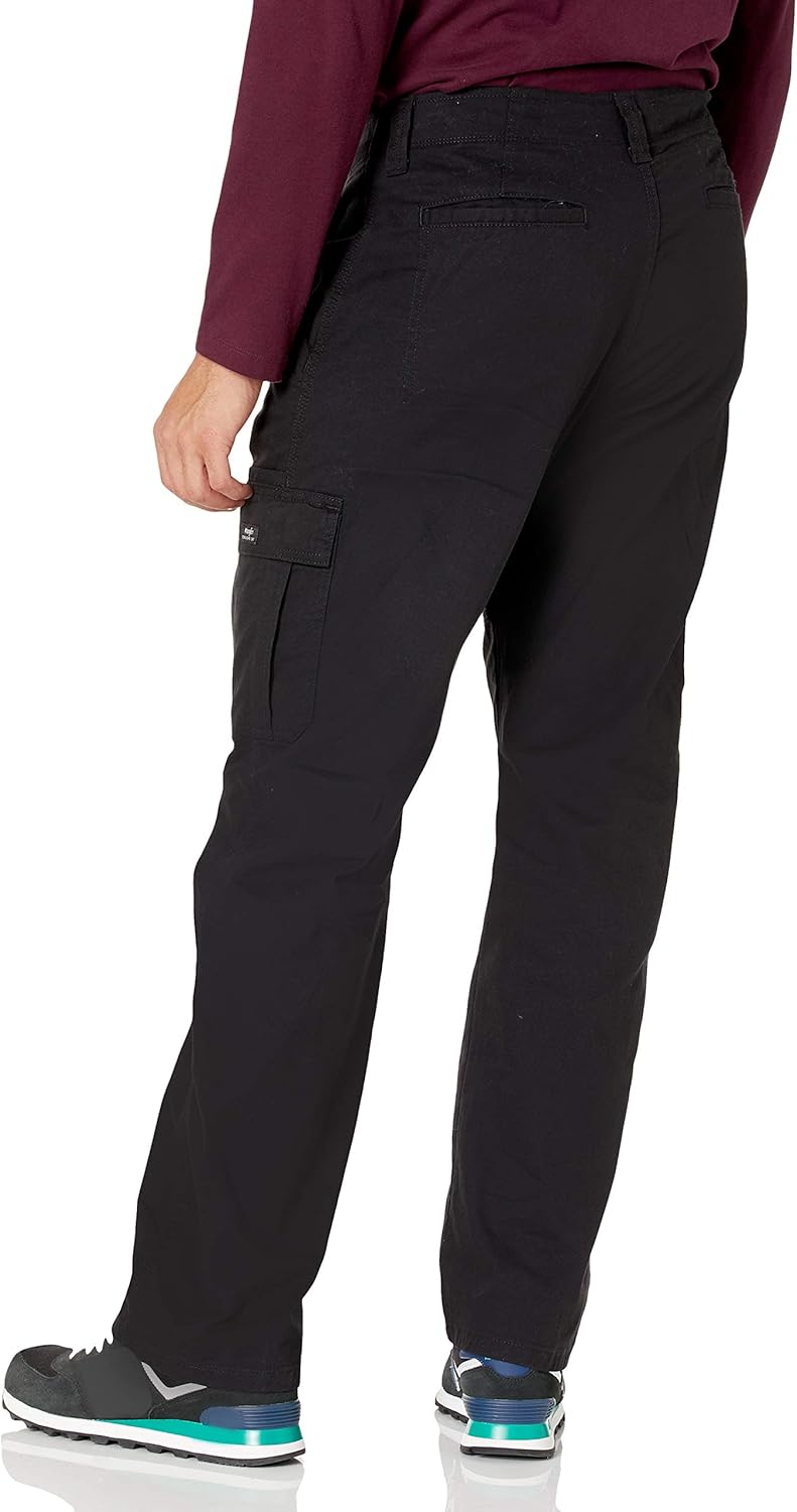 Wrangler Authentics Men's Relaxed Fit Stretch Cargo Pant