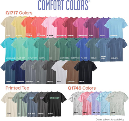 Comfort Colors Adult Short Sleeve Tee Review: Soft, Durable, and Versatile