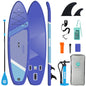 Niphean Inflatable Stand Up Paddle Board with SUP Accessories, Anti-Slip EVA Deck, 10’6’’ Inflatable Paddle Boards for Adults & Youth of All Skill Levels