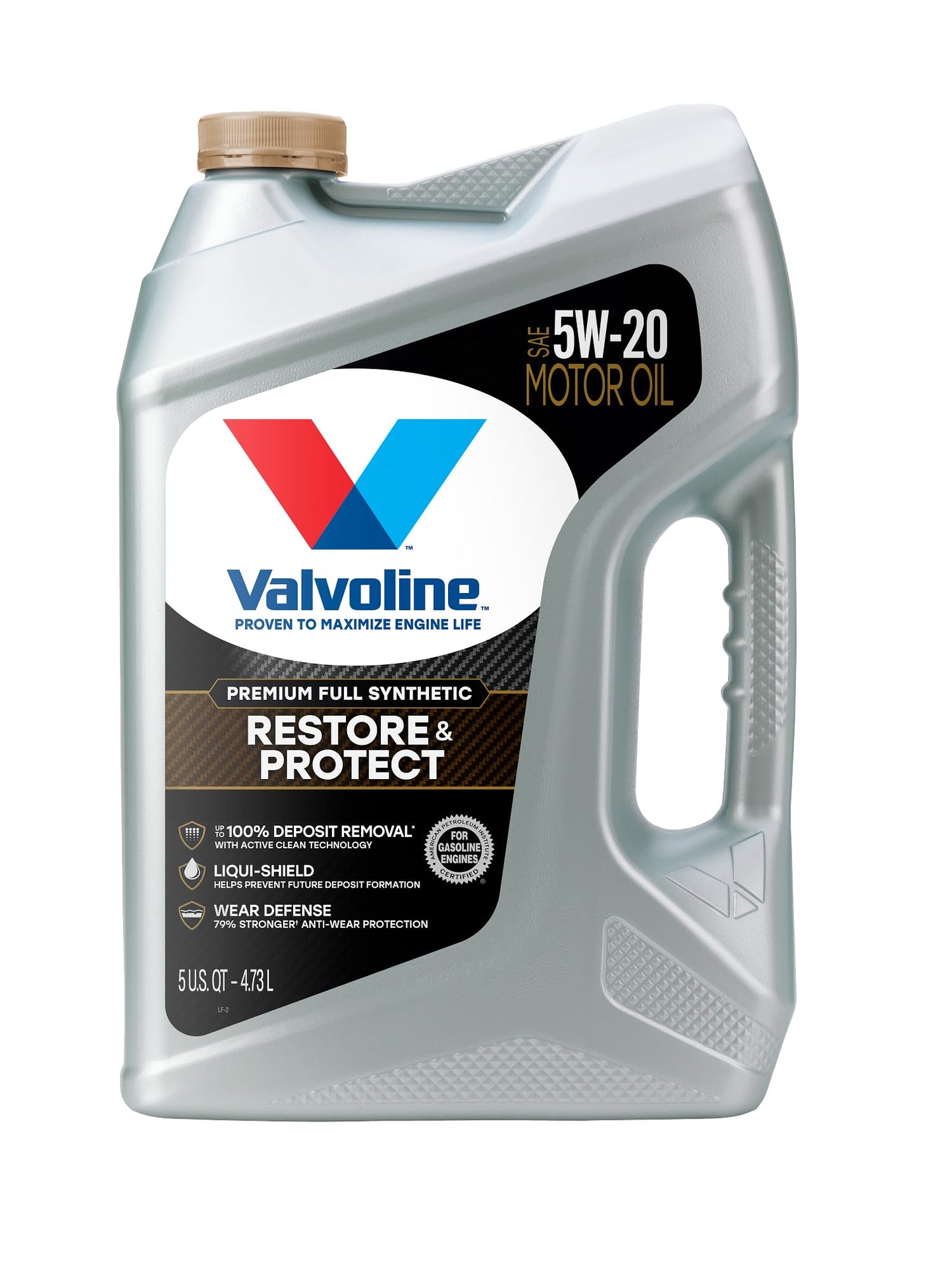 Valvoline Advanced Full Synthetic SAE 0W-20 Motor Oil 5 QT