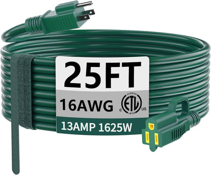 25FTGreen16AWG