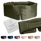 SUNDAYSILKS™ Exclusive Mulberry Silk Sleep Mask | Soft Eye Covers, Blackout Sleeping Mask for Women & Men | Silk Eye Mask for Sleep, Travel, and Relaxation | Antifaz para Dormir [Nude Champagne]