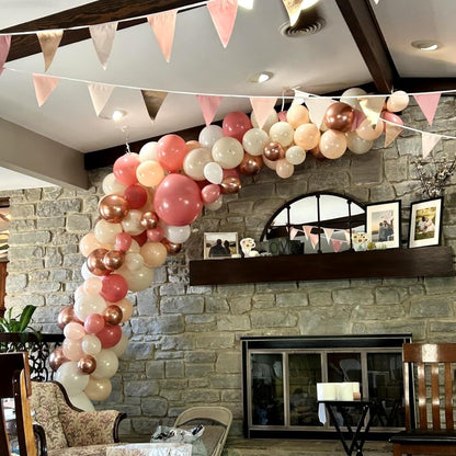 Pastellrosa und lilafarbene Ballons, 12-Zoll-Metallic-Lila-Flieder-Pink-Konfetti-Ballon-Set für Mädchen, Frauen, Kpop, Schmetterling-Geburtstag, Babyparty, Brautparty, Hochzeit, Prinzessin, Disco, Musikparty-Dekorationen