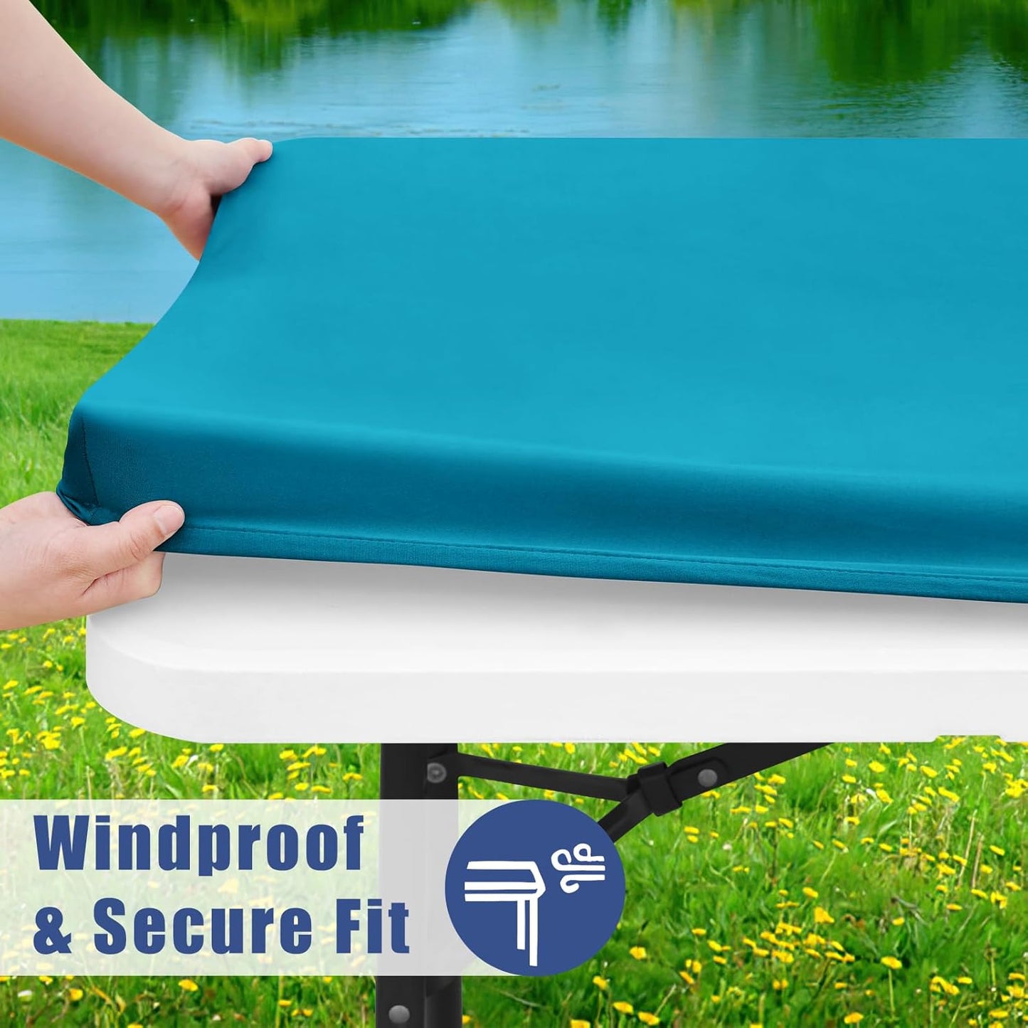 Moosfor Spandex Table Cloth - A Practical Solution for Outdoor Gatherings