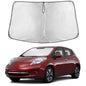 EcoNour Car Windshield Sunshade | Blocks 99% Heat & Keeps Interior Cool | Universal Fits Cars, SUVs, Trucks | Automotive Sun Screen, Visor & Car Accessories for Summer | Medium (64x32 Inches)