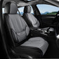Coverado Car Seat Covers 5 Pieces, Full Set Universal Seat Covers for Cars, Waterproof Nappa Leather Auto Seat Protectors with Head Pillow, Car Interiors Fit for Most Sedans SUV Pick-up Truck, Black