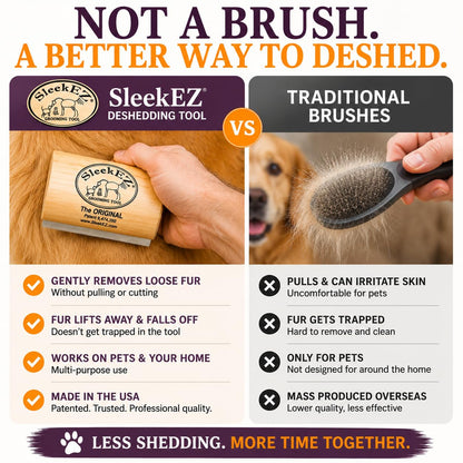 SleekEZ Dog Brush for Shedding - A Game-Changer for Pet Owners