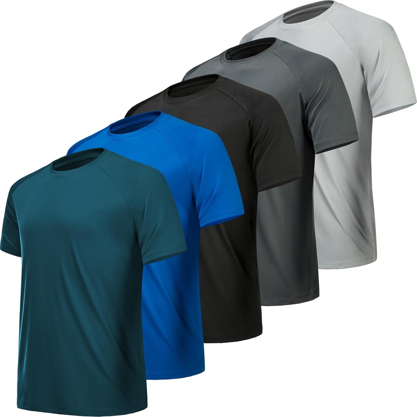 Small5 Pack Black, Dark Grey, Light Grey, Dark Green, Blue