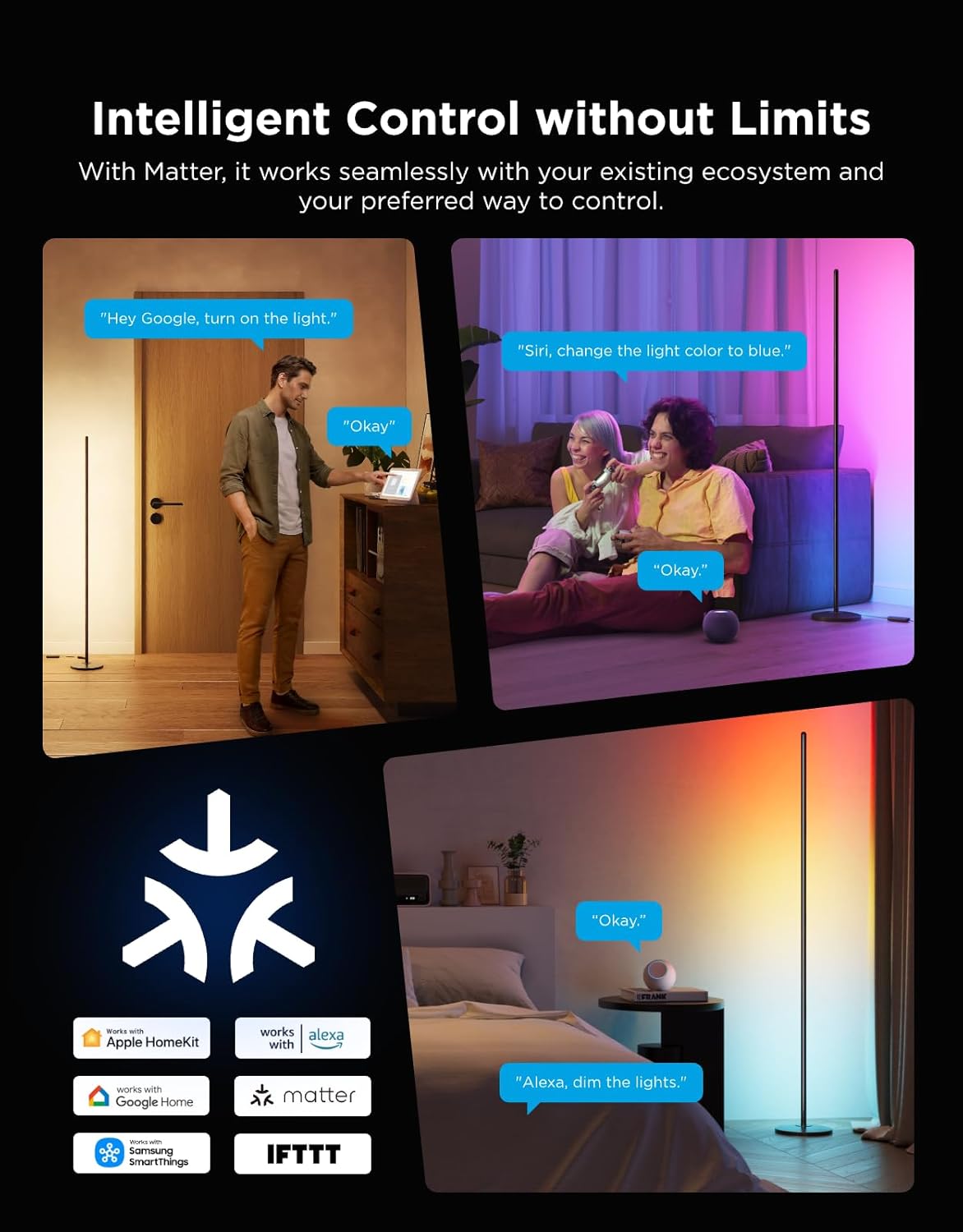 Govee RGBIC Floor Lamp Basic 2-Pack Review: Smart Lighting for Your Home