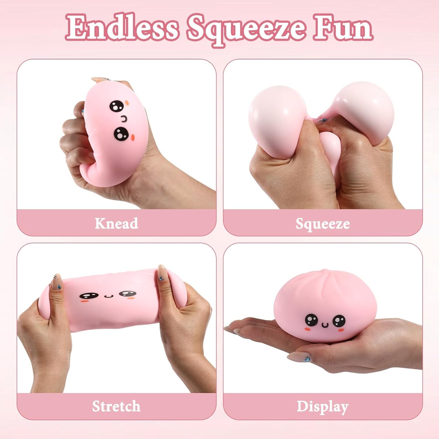 Dumpling Squishy Stress Ball: A Cute Way to Relieve Anxiety