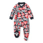 Burt's Bees Baby Boys Sleep and Play Pajamas, 100% Organic Cotton, One-piece PJs, Diagonal Zip Up Loose Fit Footie