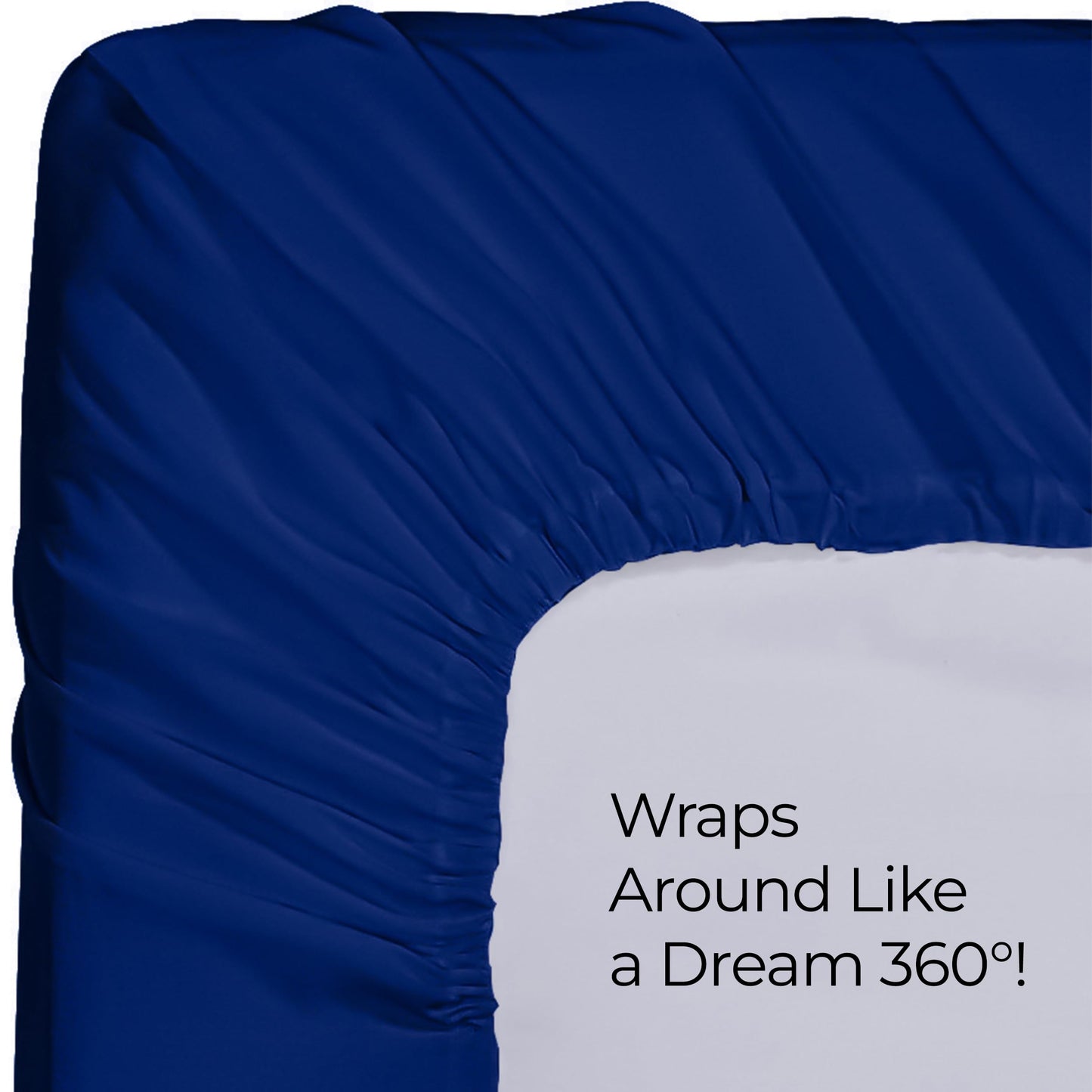 Utopia Bedding Queen Fitted Sheet - Bottom Sheet - Deep Pocket - Soft Microfiber - Shrinkage and Fade Resistant - Easy Care -1 Fitted Sheet Only (Grey)