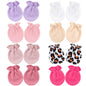 8 Pairs: Leopard + Solid Color a