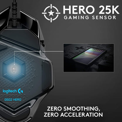 Logitech G502 Hero Gaming Mouse Review
