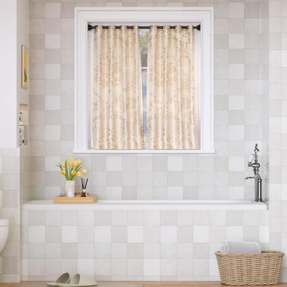 Duschvorhangstange Matt Schwarz Klemmstange 76 bis 193 cm Rostfrei Rutschfeste Federklemmstange Duschstange Ohne Bohren Edelstahl Duschstange Verwendung für Badezimmer, Schrank, Fenster, Raumteiler