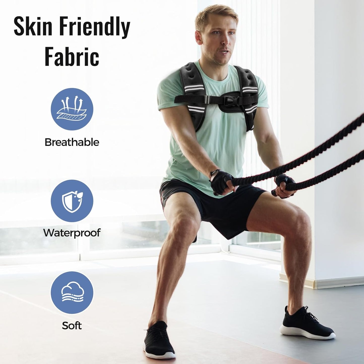 Take Your Workouts to the Next Level with the Zeerun Weighted Vest