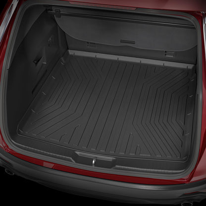 OEDRO Floor Mats Fit for Toyota Camry 2011-2007, Custom Fit Front & 2nd Row Floor Liner Set, TPE All Weather Protection Camry Car Mats, Black
