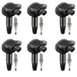 BDFHYK Ignition Coil Pack UF648 and Iridium Spark Plug 97390 Compatible with Jeep Grand Cherokee 2011-2015 Jeep Wrangler Dodge Charger Grand Caravan 2016 Chrysler 200 300 Jeep Coil Pack 3.6L Set of 6