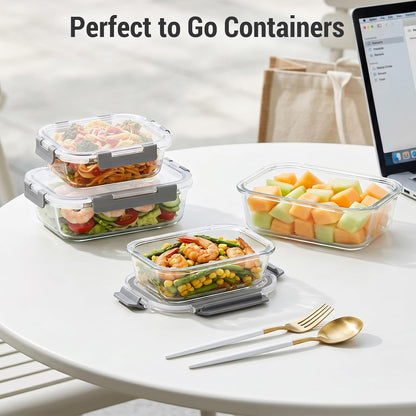 Dealusy Glass Food Storage Containers: A Game-Changer for Meal Prep