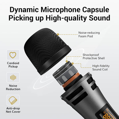 TONOR Wireless Microphones System - A Game-Changer for Karaoke and Events