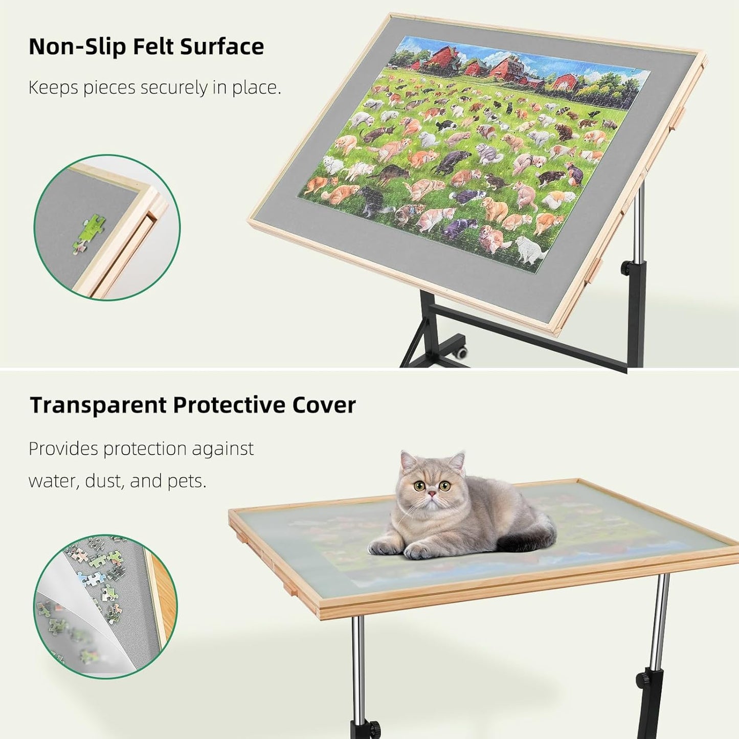 Elevate Your Puzzle Game with the ALL4JIG 1500 Pieces Puzzle Table