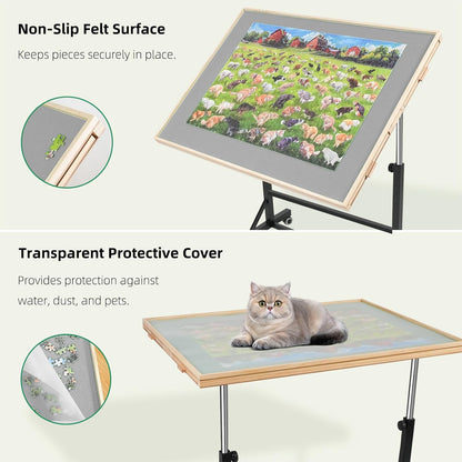 Elevate Your Puzzle Game with the ALL4JIG 1500 Pieces Puzzle Table
