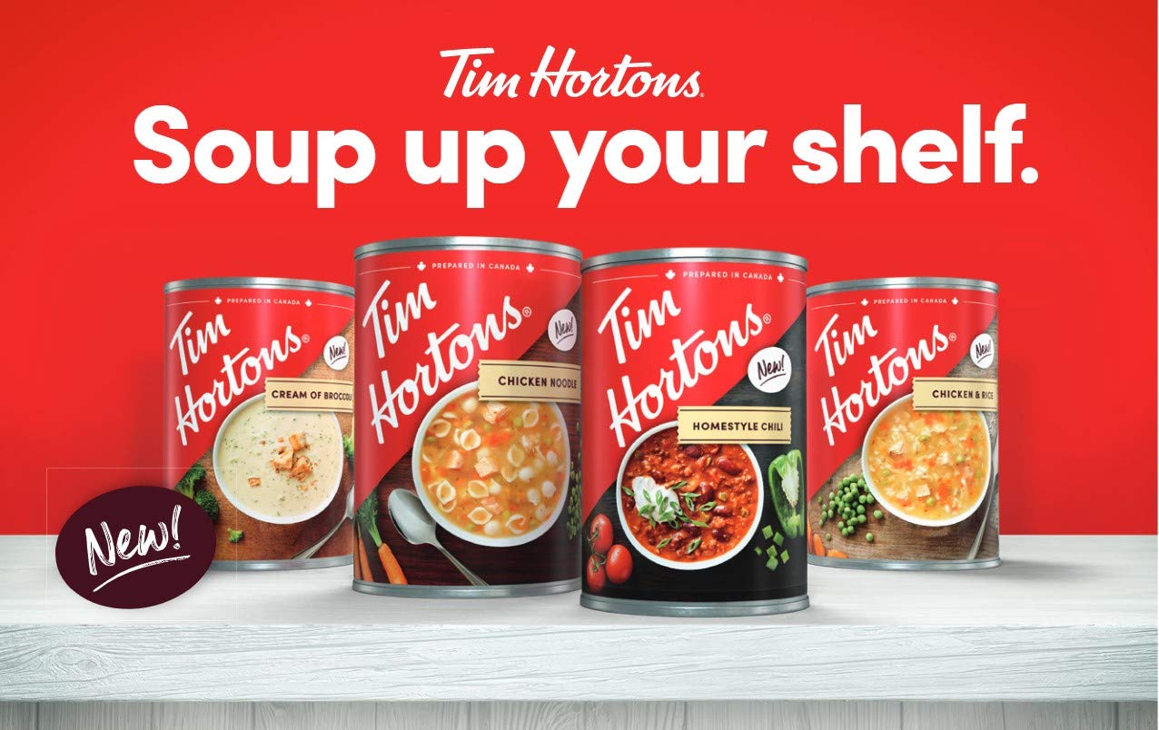Tim Hortons Hühnernudelsuppe, servierfertig, 540 ml Dose {Importiert aus Kanada}