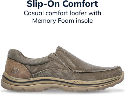 Skechers Mens Expected - Avillo Relaxed Fit Slip on Loafers