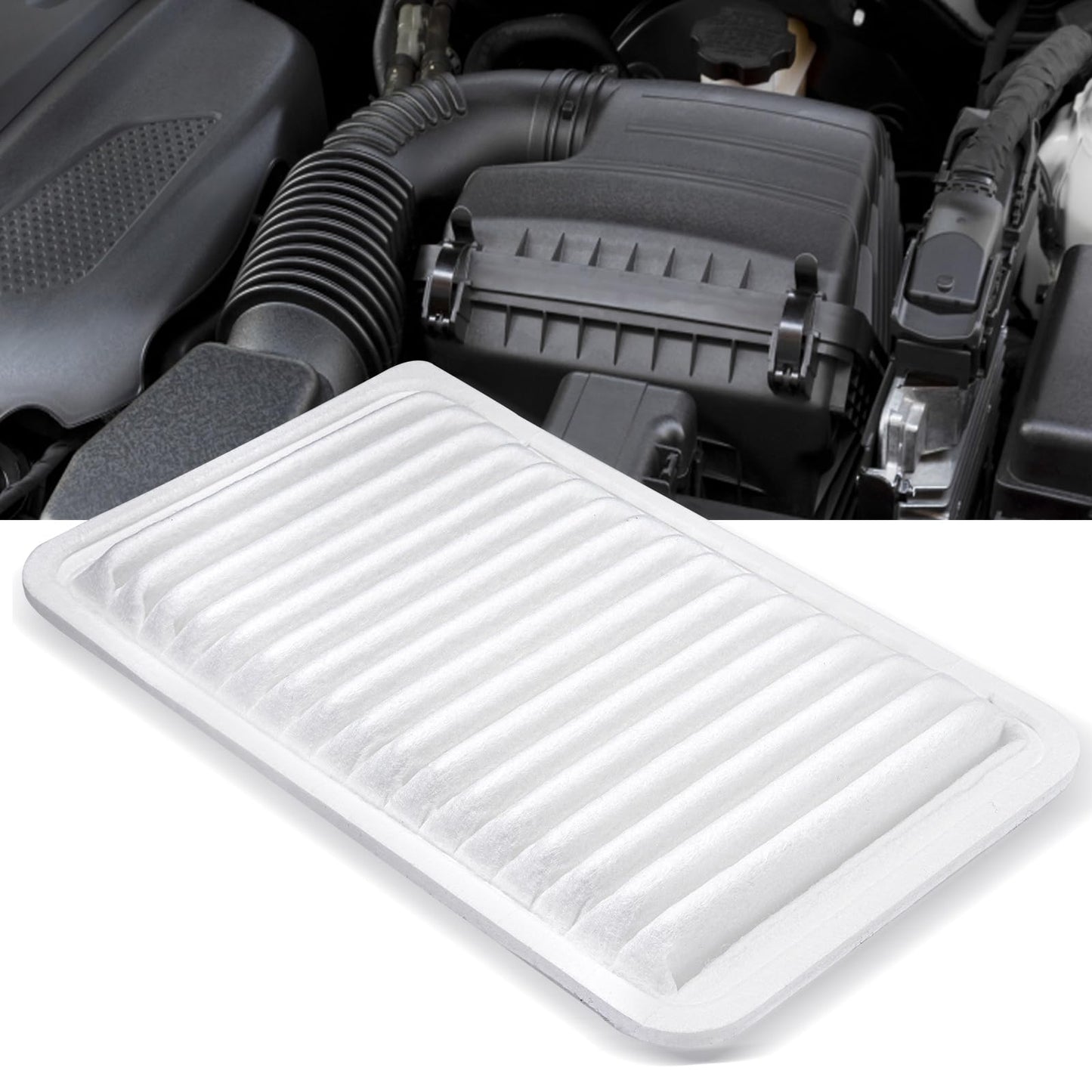 CA10262 Engine Air Filter Fit Ford Expedition/F150/F250/F350 (2007-2021) & Lincoln Navigator Replaces FA1883, 7C3Z9601A, A35642