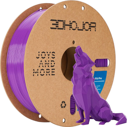 3DHoJor PLA+ Filament 1.75mm, 3D Printer Filament PLA Plus, Cardboard Spool 3D Printing Filament, Dimensional Accuracy +/- 0.03 mm, Purple, 1kg