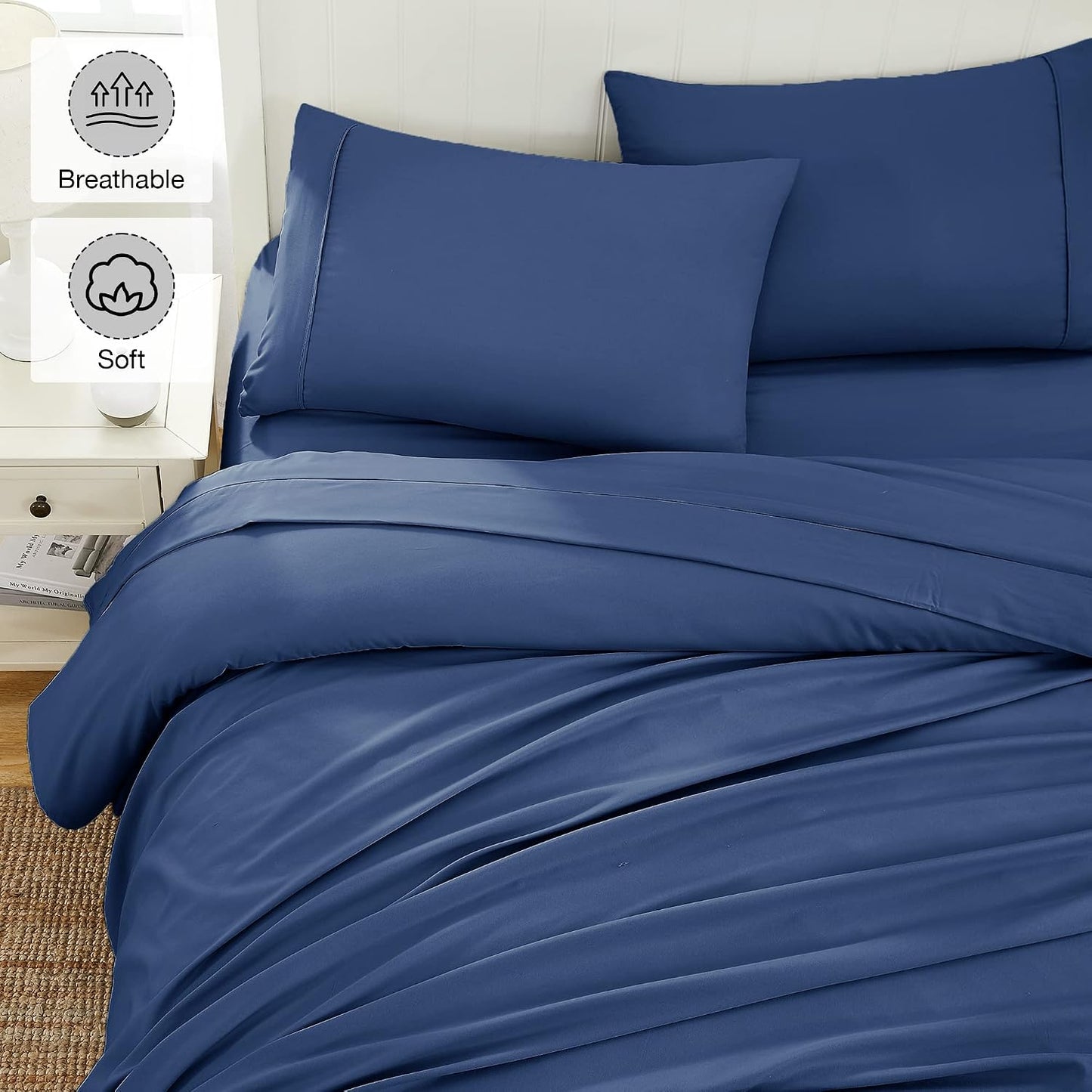 Softan Queen Size Sheet Set - A Game Changer for a Restful Night's Sleep