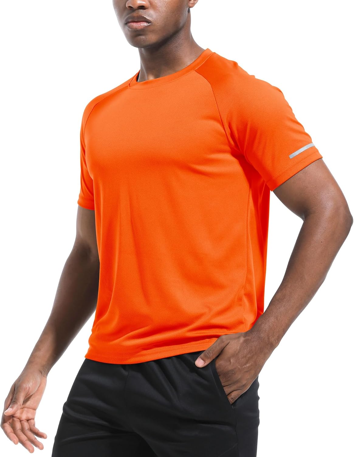 Boyzn 1er, 3er, 5er oder 7er Pack Herren-Trainings-Laufshirts, Dry Fit feuchtigkeitsableitendes T-Shirt, Gym Sport Kurzarm-T-Shirts