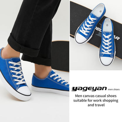 yageyan Men Canvas Low top Shoes