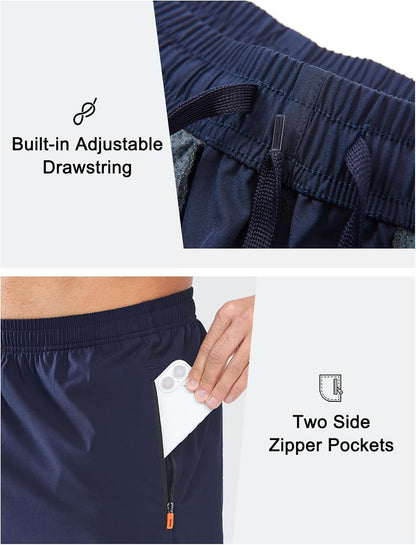 NORTHYARD Men's Athletic Running Shorts