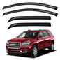 Window Visors Rain Guards for 2015-2026 Ford F150 SuperCrew & 2017-2026 F-150 Raptor F250 F350 F450 F550 Super Duty Crew Cab, Out-Channel Window Vent Deflectors Visors Shades Protectors