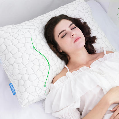 Upgrade Your Sleep with the QUTOOL Shredded Memory Foam Pillow