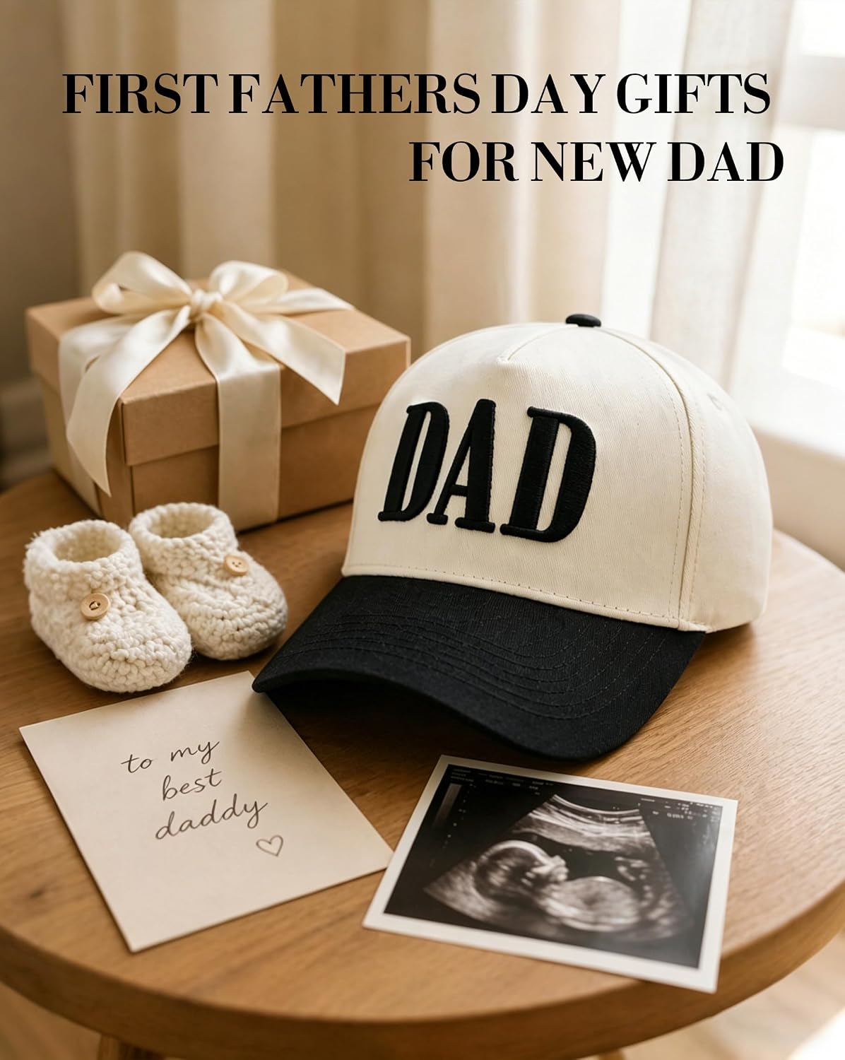 Dad Hats for Men, Vintage Two Tone Hat, New Dad Gifts for Husband, Fathers Day Birthday Gifts from Daughter Son Wife