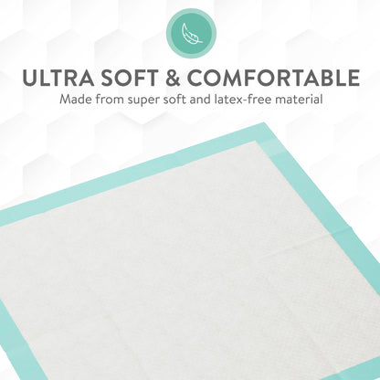 Inspire Super Absorbent Disposable Bed Pads for Chronic Incontinence Ultra Thick and Absorbent Bed Pads Disposable Adult | Pee Pads for Adults (36" X 36" Pack of 50) XX Large
