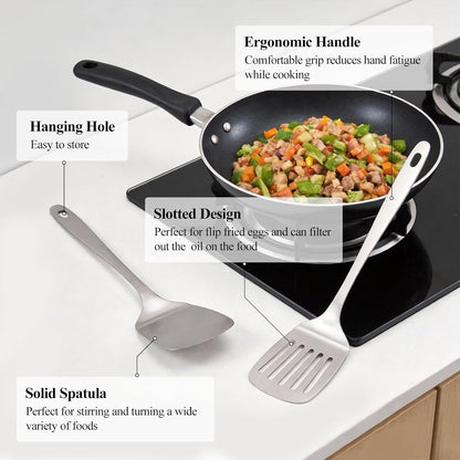 ChefBee 2PCS Metal Spatula Set: A Game-Changer for Your Kitchen