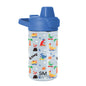 Simple Modern Peppa Pig Kids Tritan Plastic Summit Water Bottle | 12 oz BPA-Free Cup with Covered Leak Proof Straw Lid for Girls, Toddlers | Bubbles