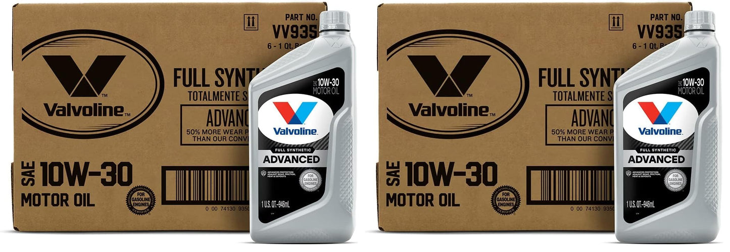 Valvoline Advanced Full Synthetic SAE 0W-20 Motor Oil 5 QT