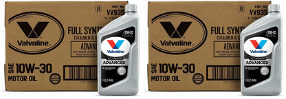 Valvoline Advanced Full Synthetic SAE 0W-20 Motor Oil 5 QT