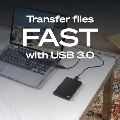 Seagate Portable 2 TB Externe Festplatte HDD – USB 3.0 für PC, Mac, PlayStation & Xbox – 1 Jahr Rescue Service (STGX2000400)