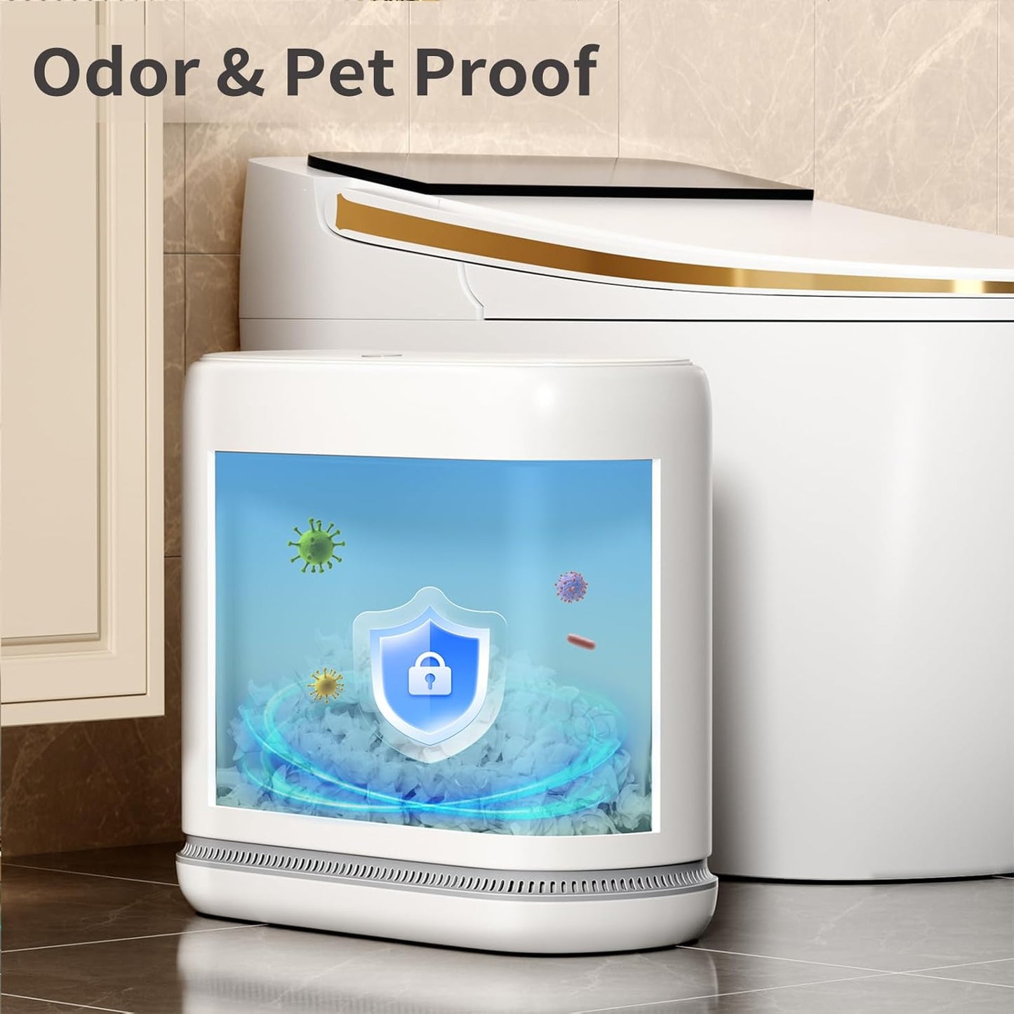 Small but Mighty: The Gleynest 3 Gallon Slim Garbage Bin