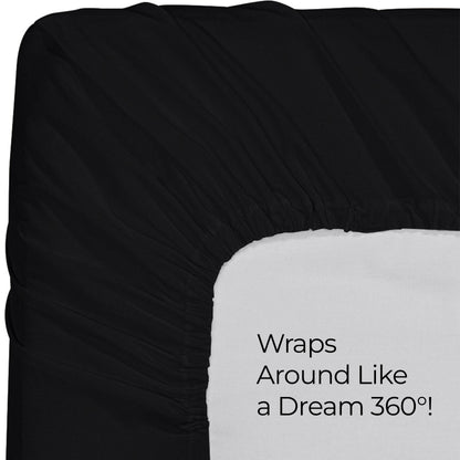 Utopia Bedding Queen Fitted Sheet - Bottom Sheet - Deep Pocket - Soft Microfiber - Shrinkage and Fade Resistant - Easy Care -1 Fitted Sheet Only (Grey)