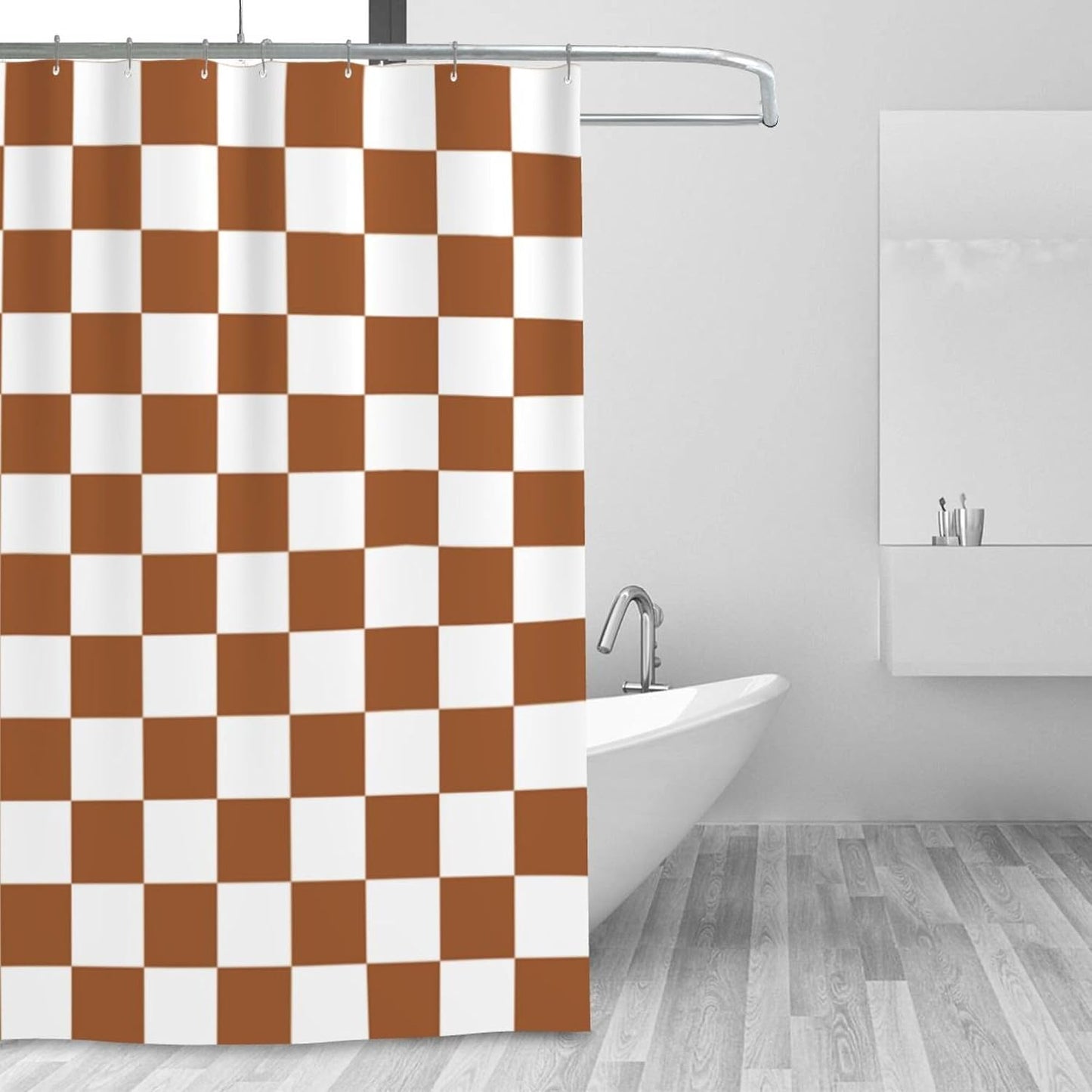 Ohocut Checkered Shower Curtain Review: A Retro Twist for Your Bathroom